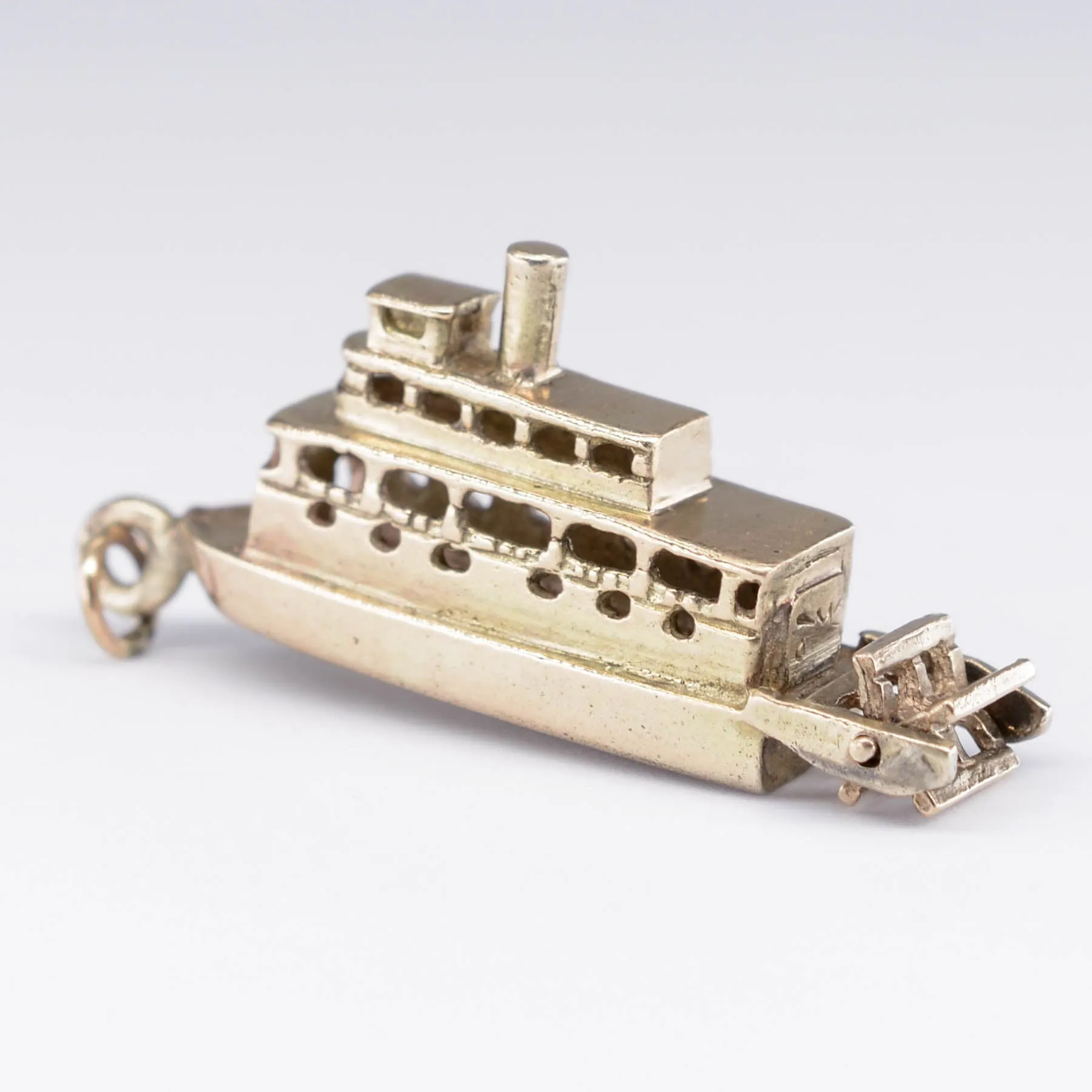 10k Paddlewheel Boat Charm