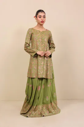 2- Piece Zuvandai Lehnga Set