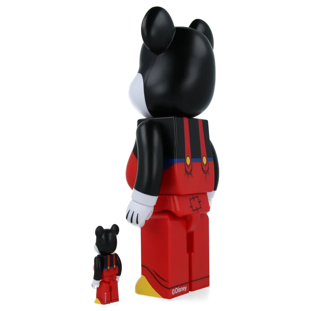 400%   100% Bearbrick Mickey Boat Builders