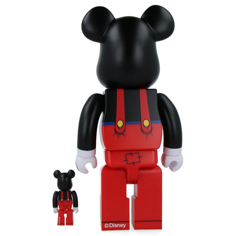 400%   100% Bearbrick Mickey Boat Builders