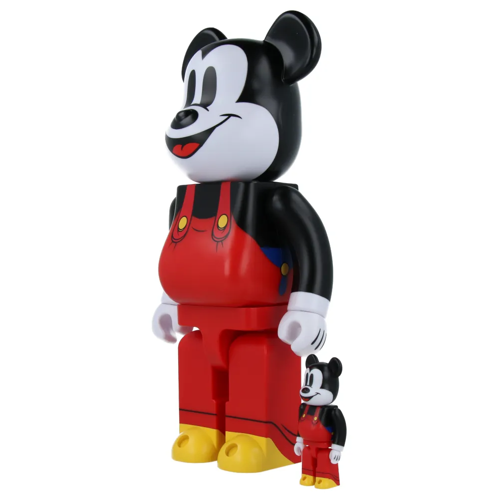 400%   100% Bearbrick Mickey Boat Builders