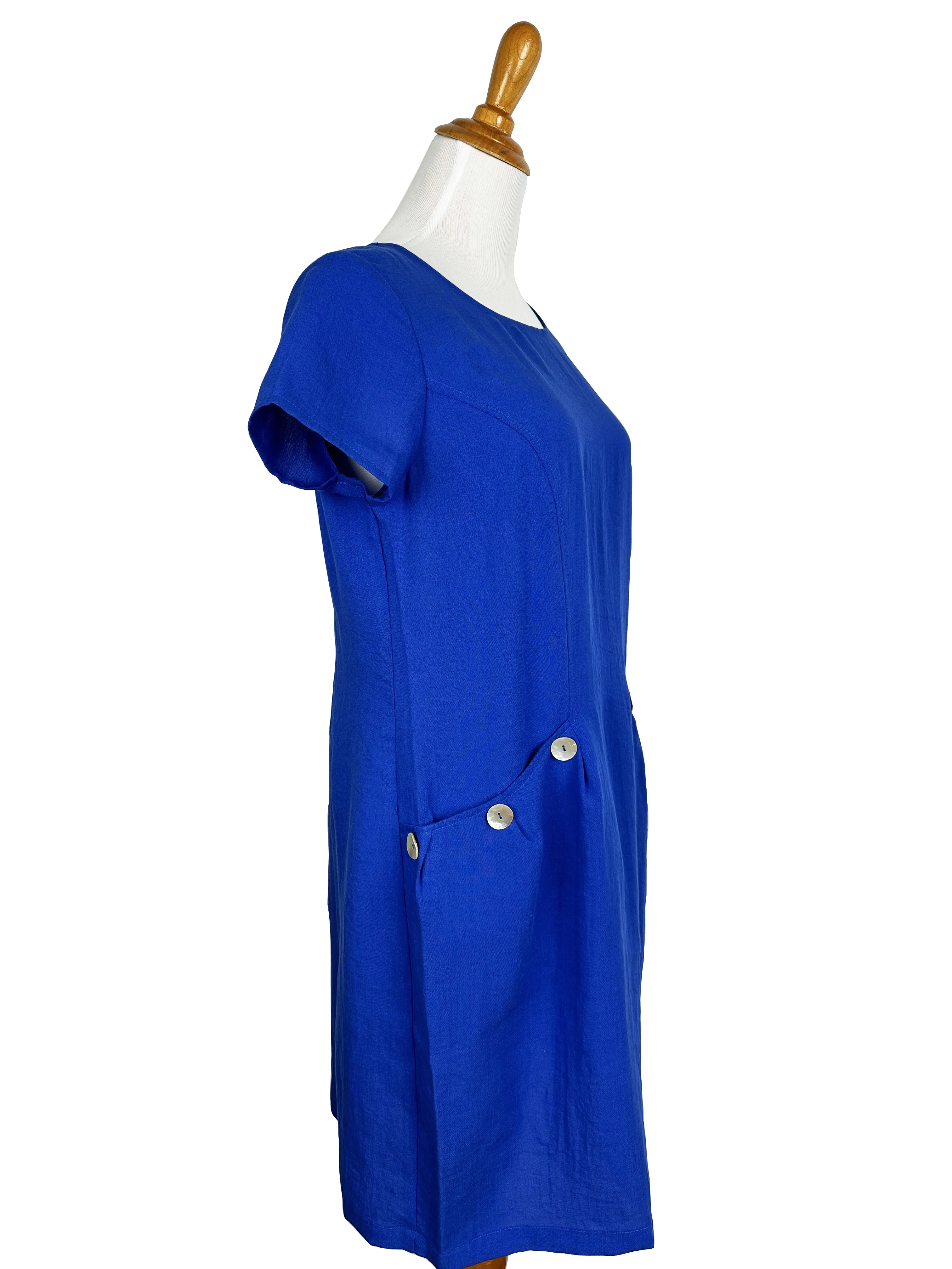 AAD398 - Isabella Linen Dress