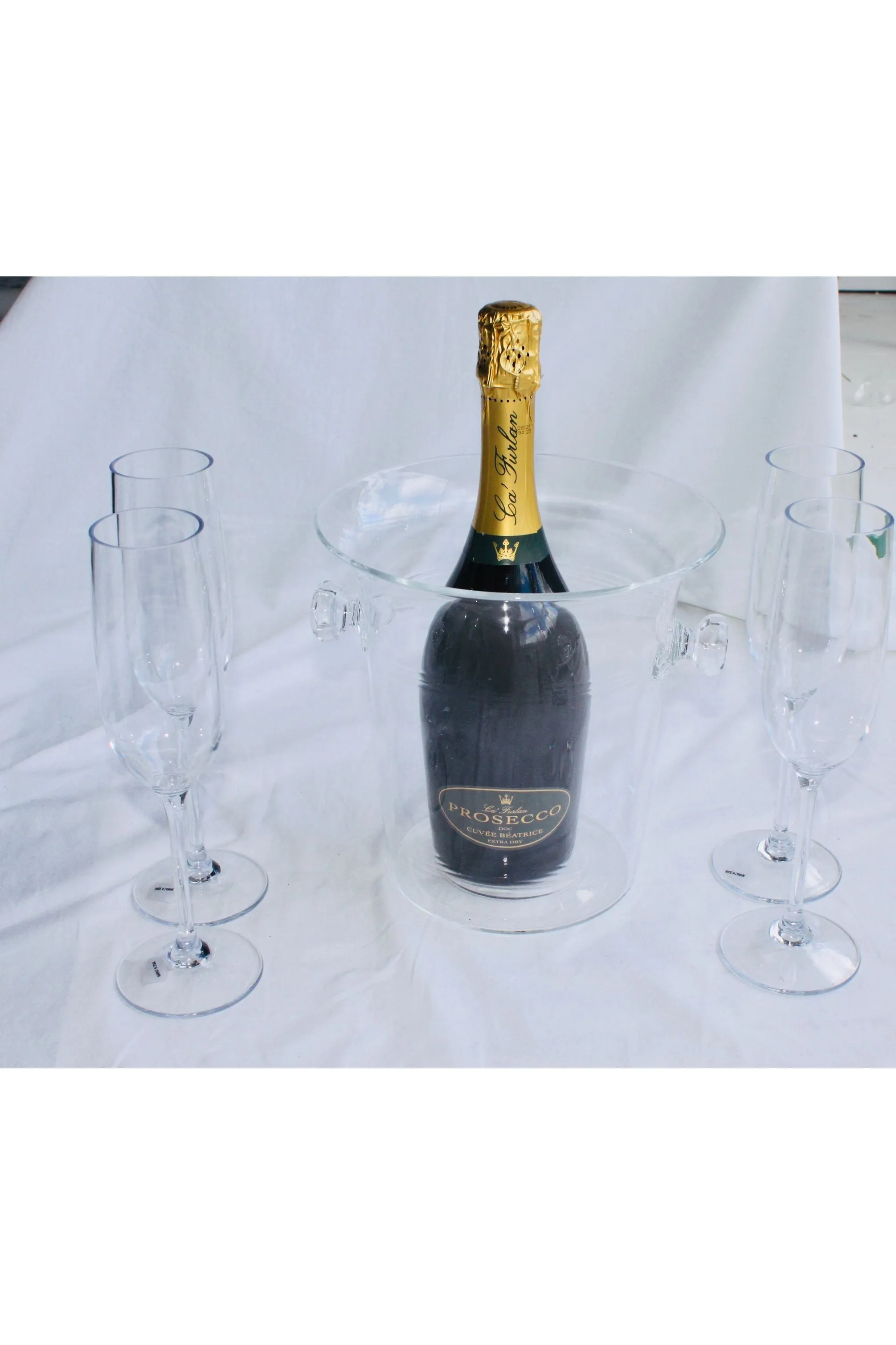 Acrylic Champagne Flutes