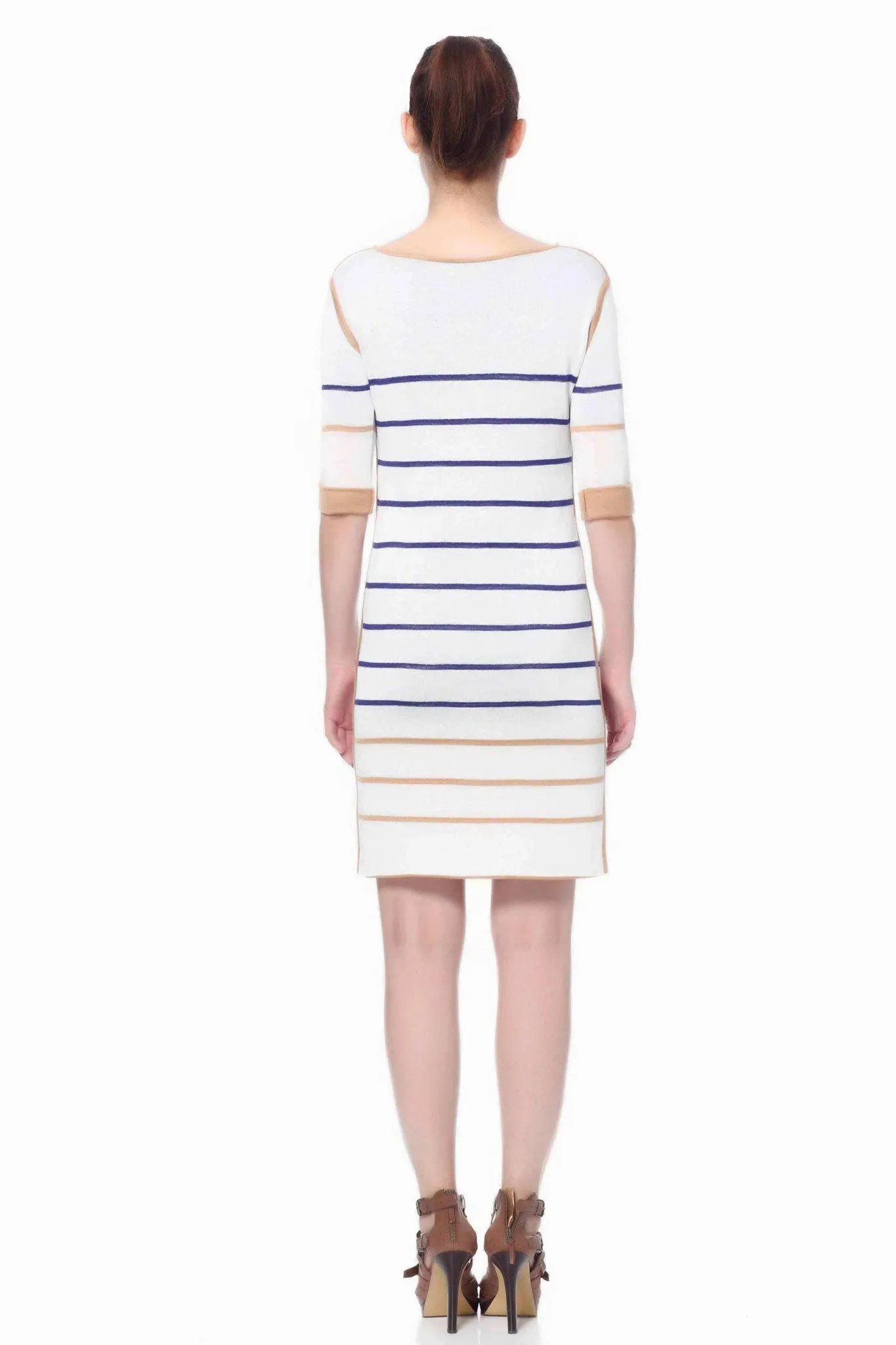 Amandine Reversible 2-Colorway Stripe Dress