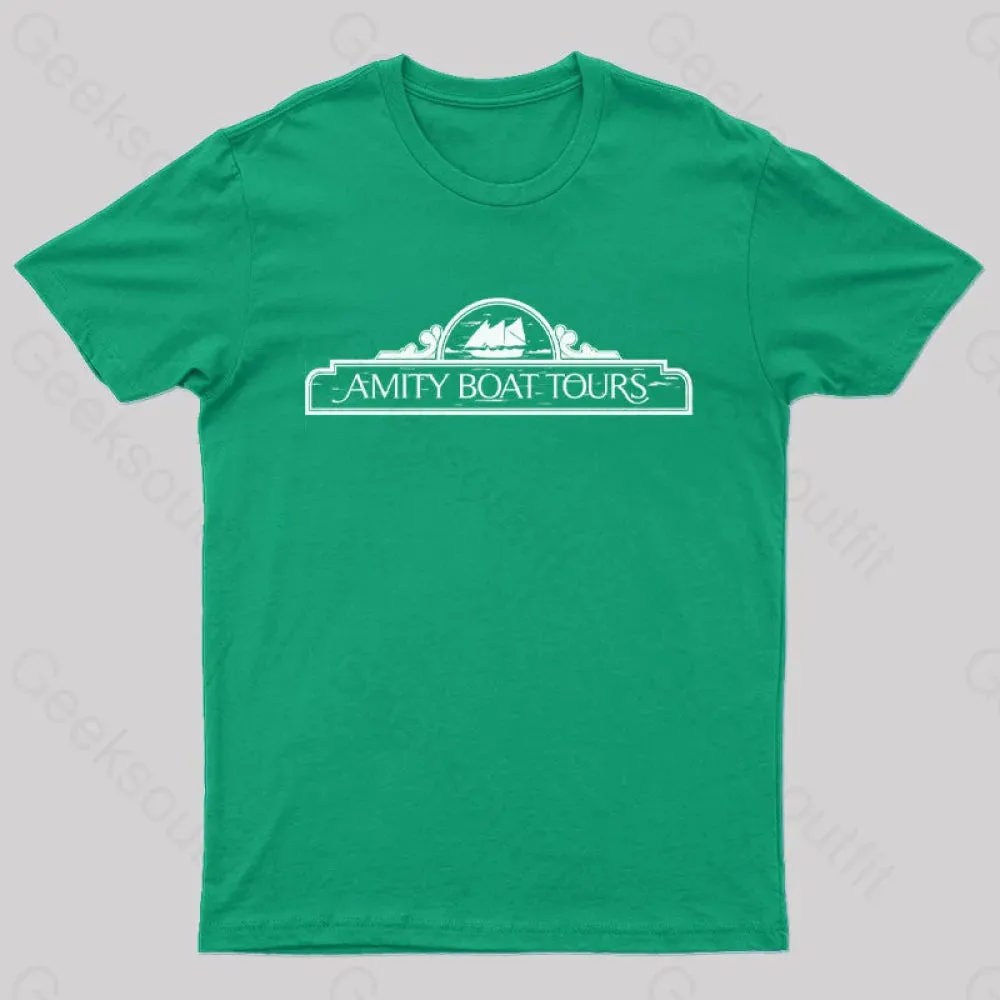 Amity Boat Tours Essential Geek T-Shirt