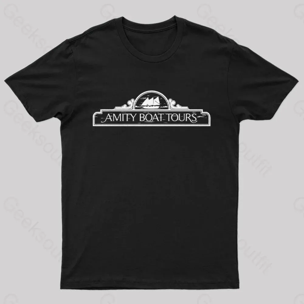 Amity Boat Tours Essential Geek T-Shirt