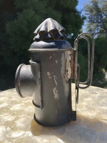 Antique Kerosene Nautical Marine Boat Signal Lantern Light Lamp Hand Wall