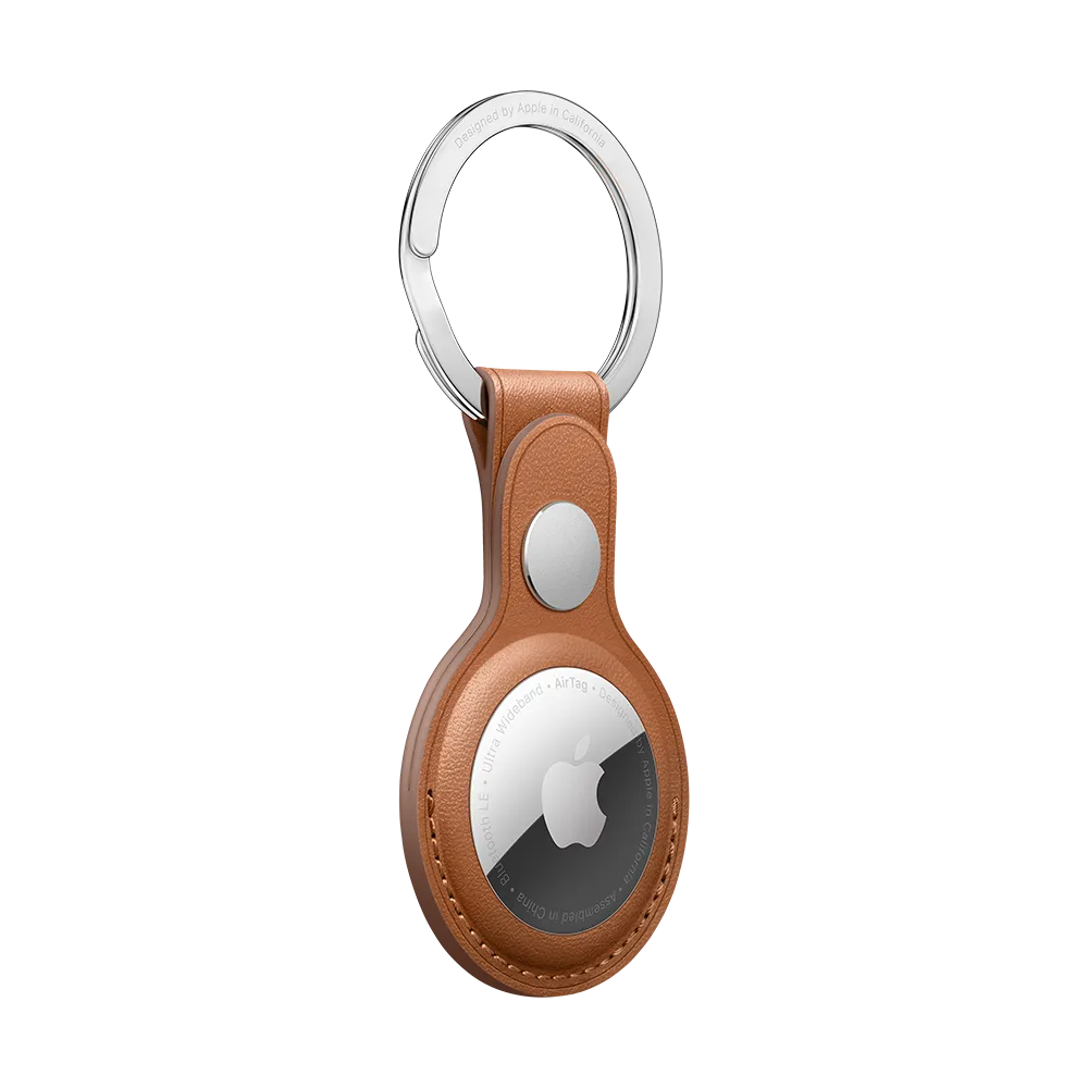 Apple AirTag Leather Key Ring