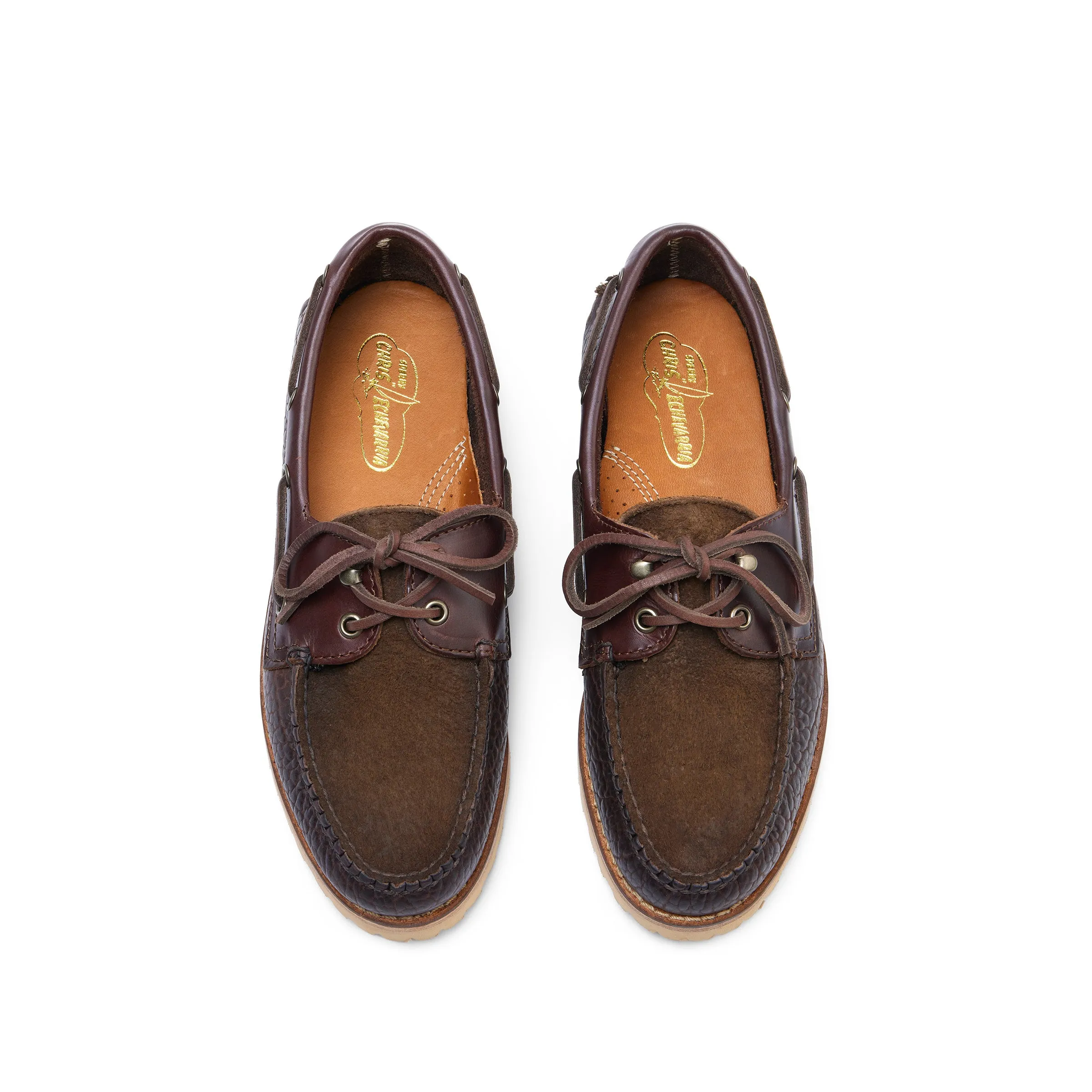 Authentic Original 2-Eye Boat Shoe, Brown