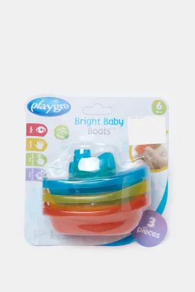 Babies Assorted Bright Baby Boat Set (3 Piece)