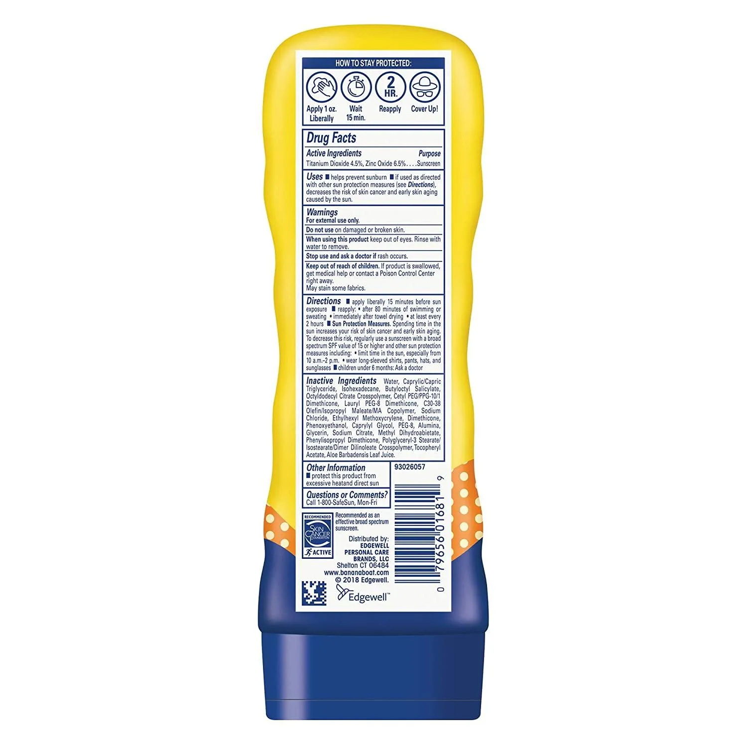 Banana Boat Kids Sport Sunscreen Lotion Spray SPF 50