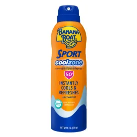 Banana Boat Sport Cool Zone Spray Sunscreen SPF 50 