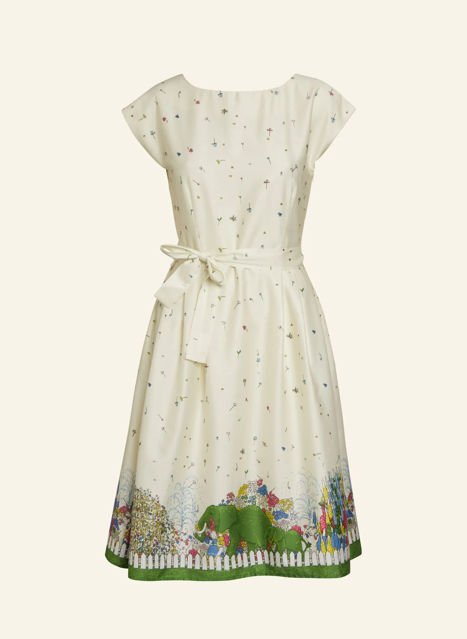 Beatrice Dress - Ivory Chelsea Flower Show