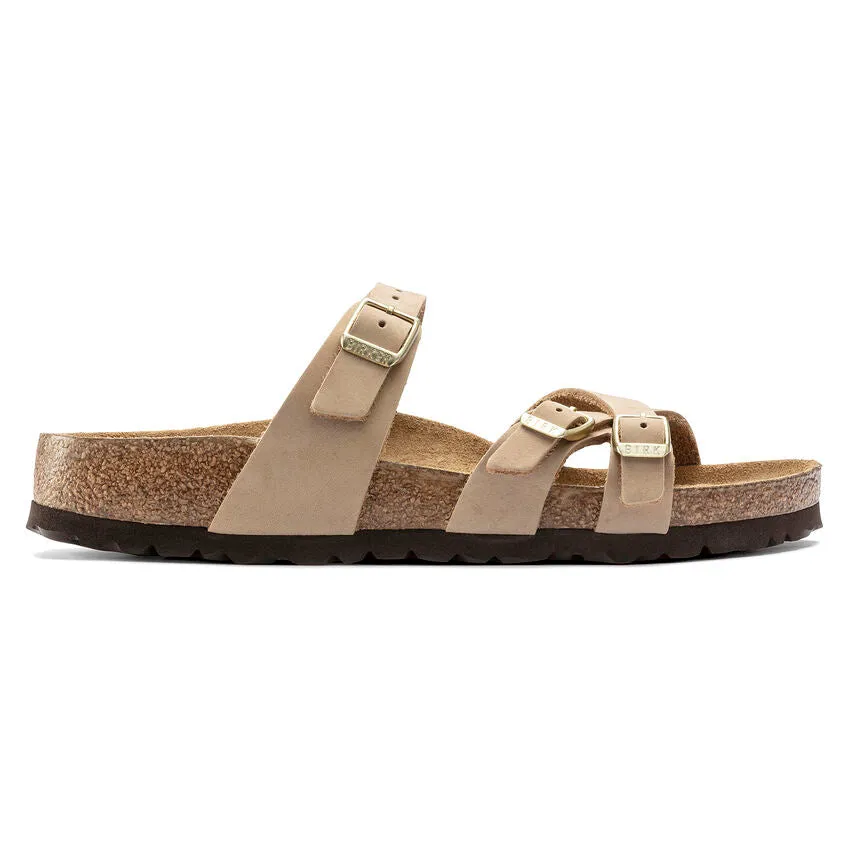 Birkenstock Franca Soft Footbed Nubuck Leather Women's