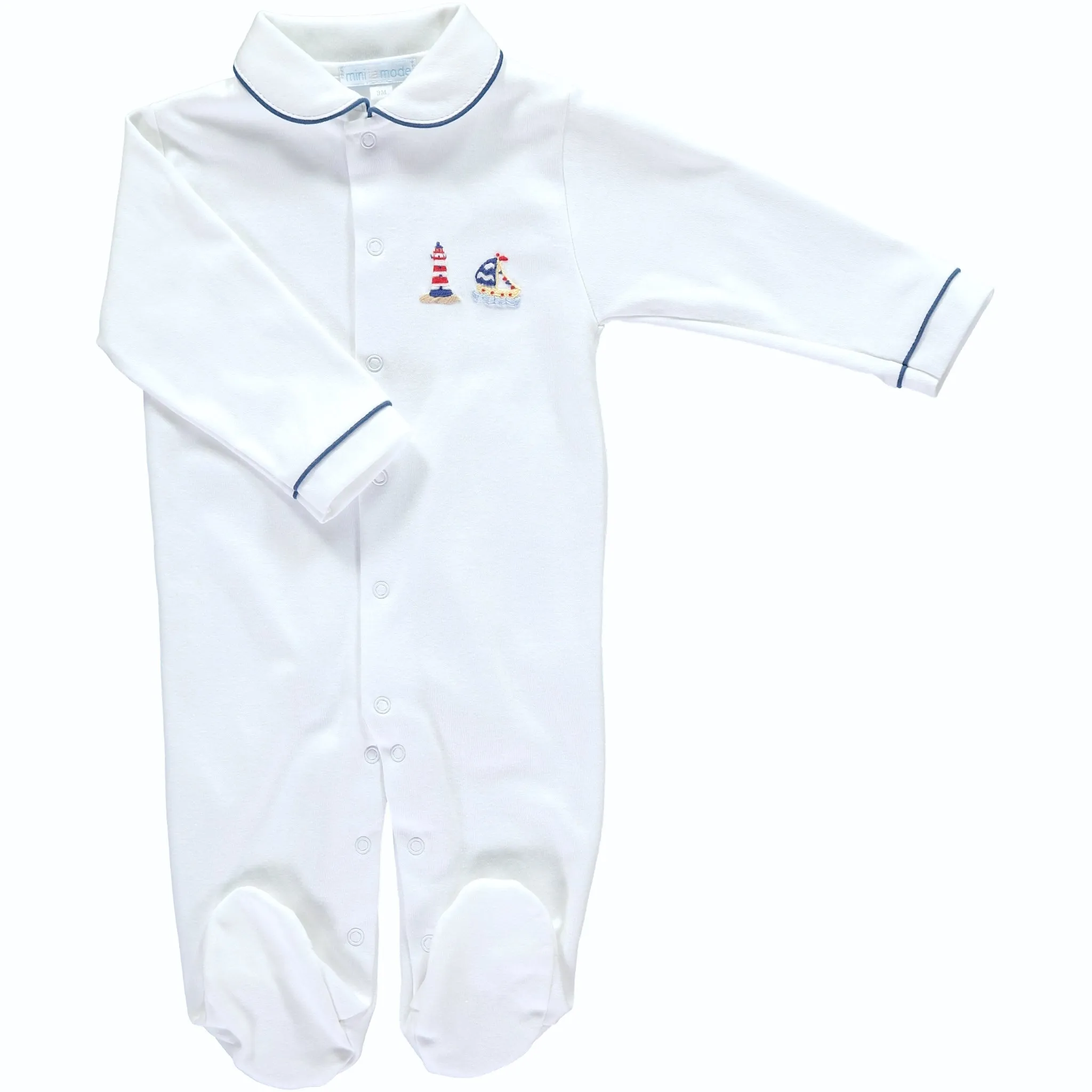 Boat & Lighthouse Babygrow