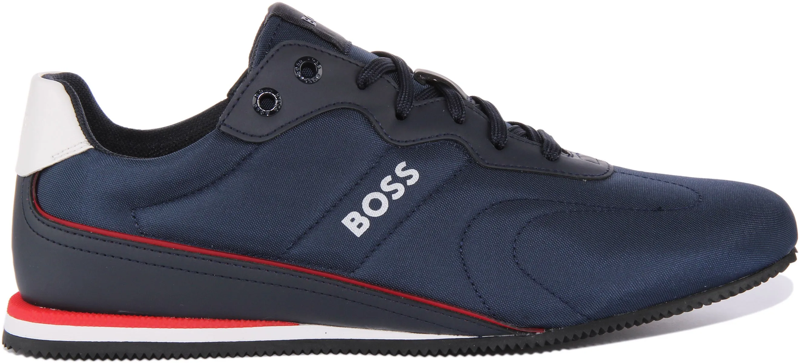 Boss Rusham Low P In Navy Red For Men