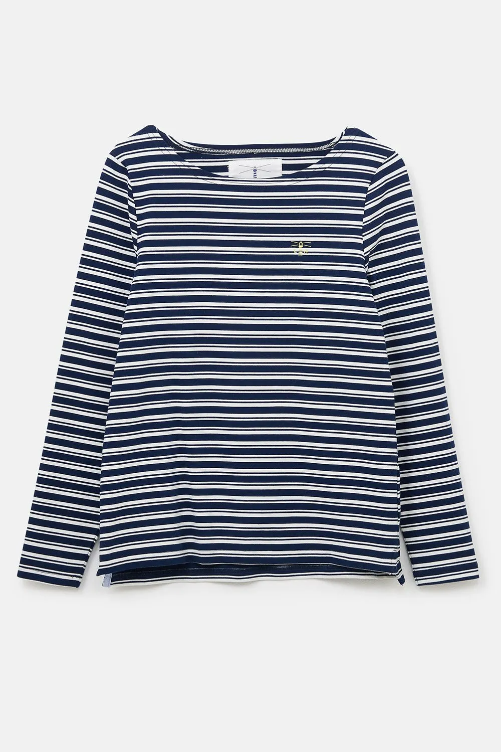 Causeway Breton Top - Navy Stripe