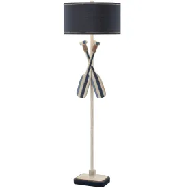 Dockside Oar Floor Lamp