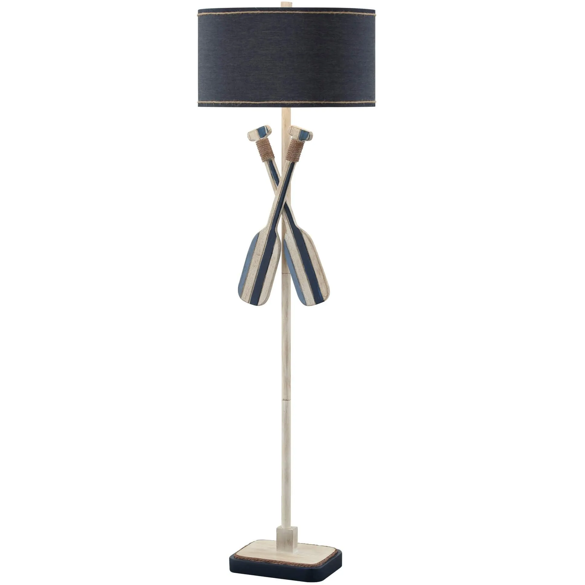 Dockside Oar Floor Lamp