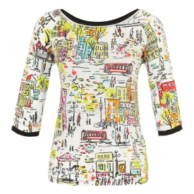 Dolcezza 'Love The City' Raglan Top - Style 24121