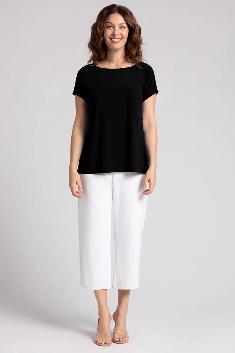 Dolman Pocket Top | Black