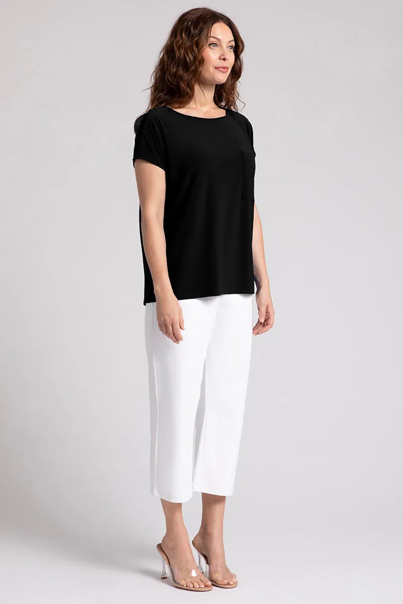 Dolman Pocket Top | Black