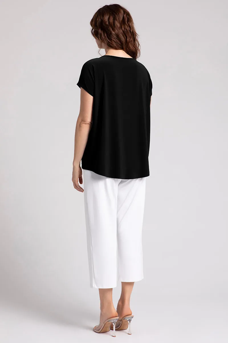 Dolman Pocket Top | Black