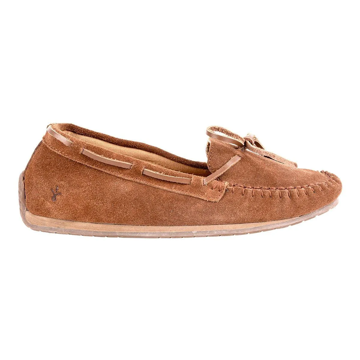 Emu Australia Honeysuckle Moccasins Boat Shoes Suede Leather Brown Colour For Men