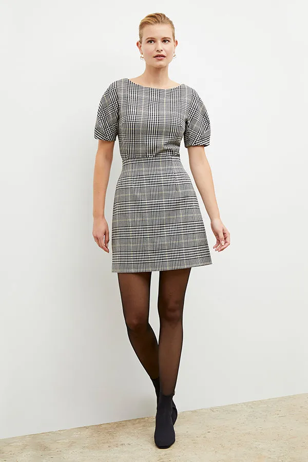 Eudora Top - Plaid Sharkskin :: Multi