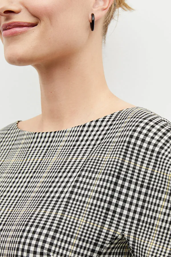 Eudora Top - Plaid Sharkskin :: Multi