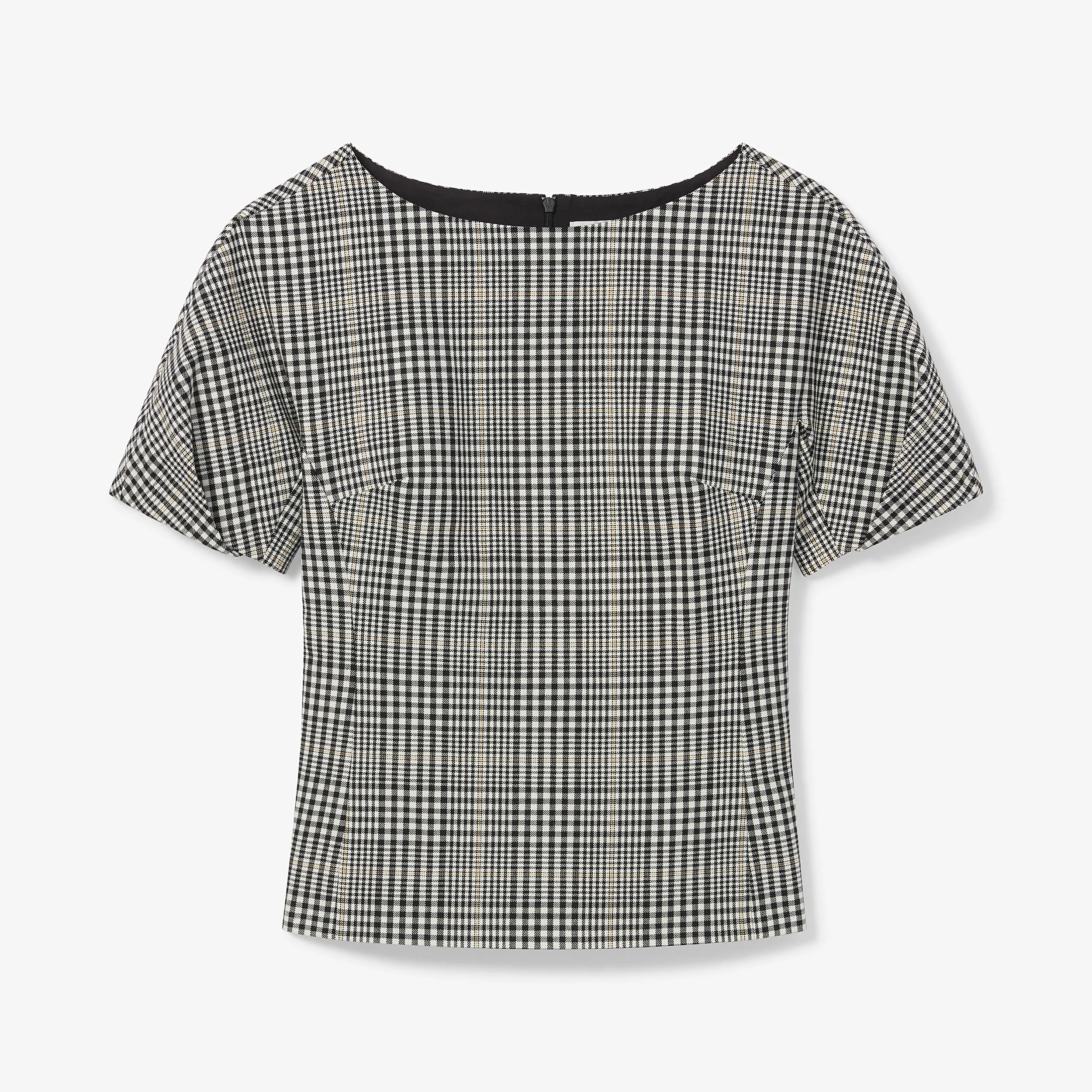 Eudora Top - Plaid Sharkskin :: Multi