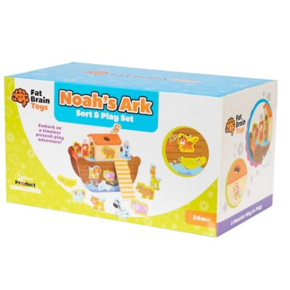 Fat Brain Toys - Noah's Ark Sort & Play Set