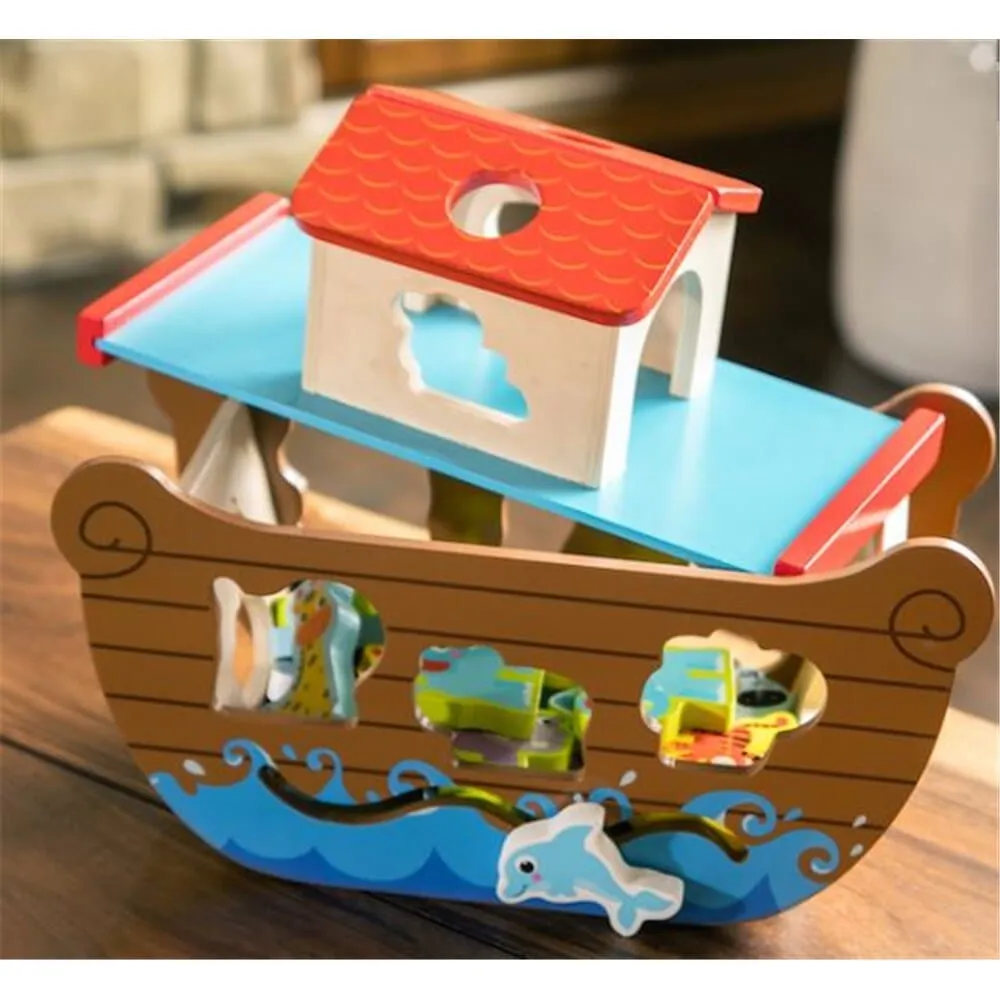 Fat Brain Toys - Noah's Ark Sort & Play Set