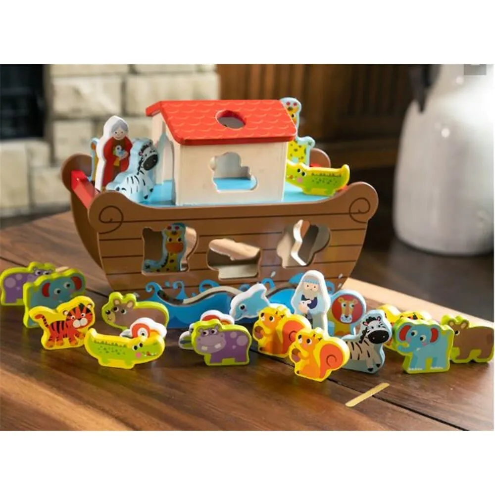 Fat Brain Toys - Noah's Ark Sort & Play Set