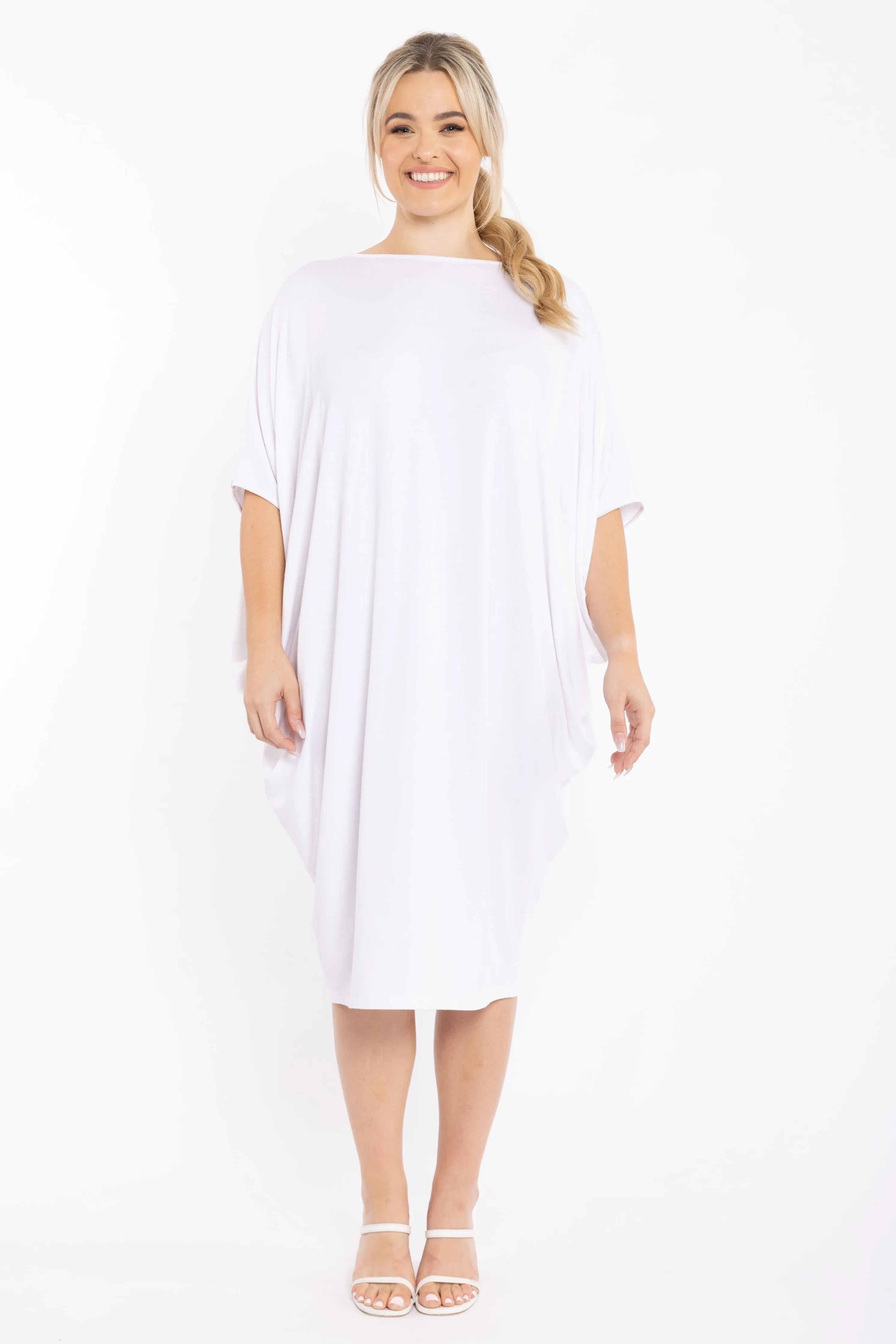 FINAL SALE Miracle Dress in White