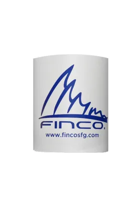 Finco White Foam Koozie