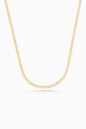 Flat Marine Chain | Gold