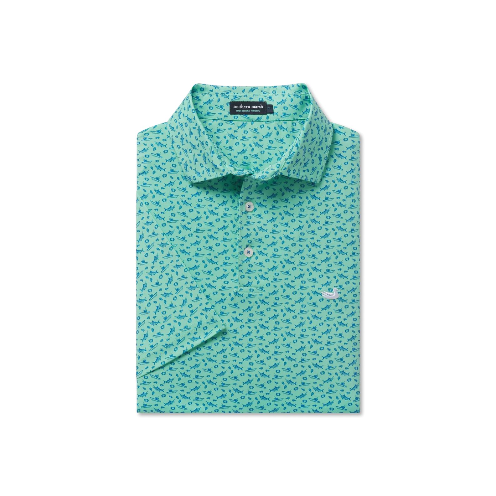 Flyline Performance Polo - Offshore