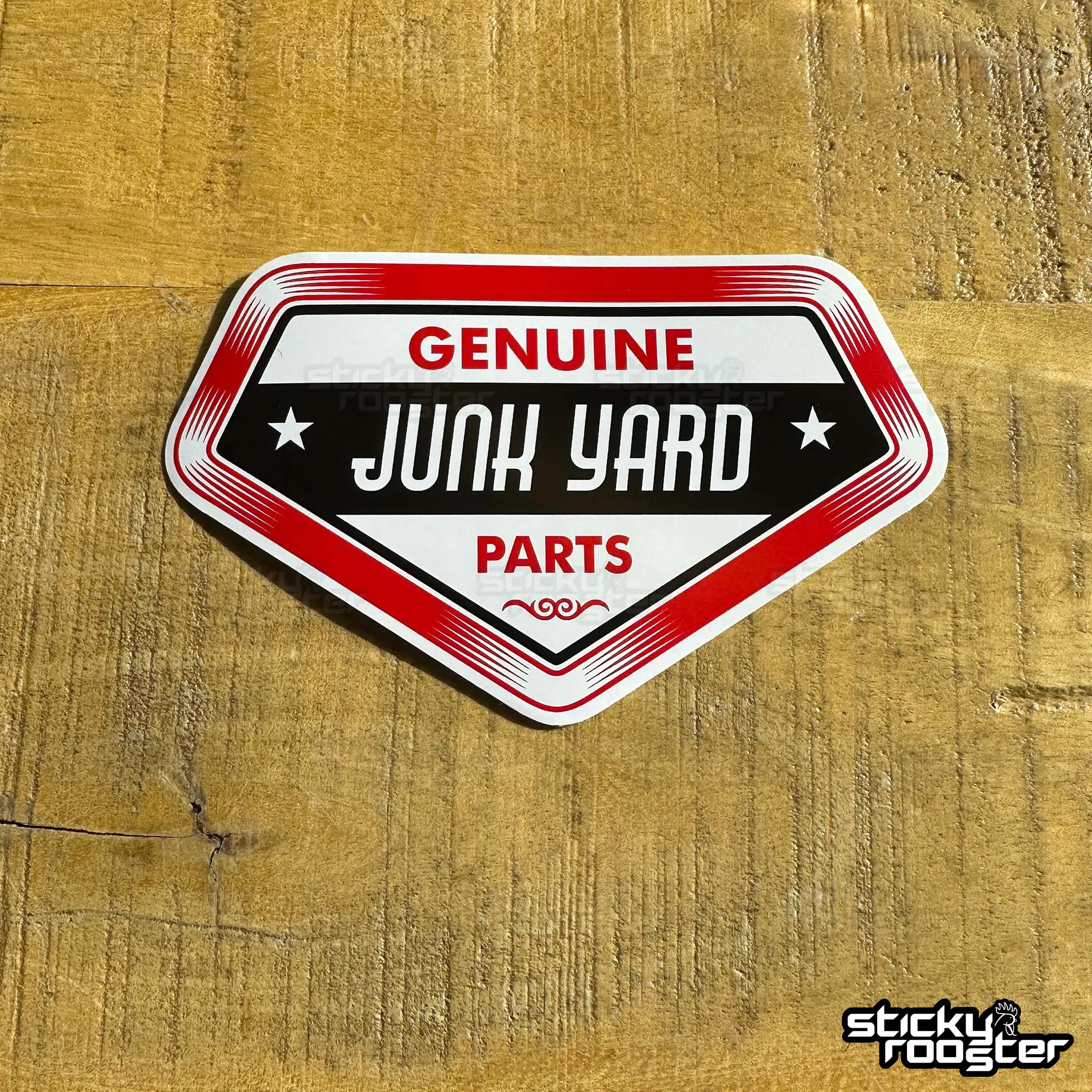 Genuine Junk Yard Parts sticker