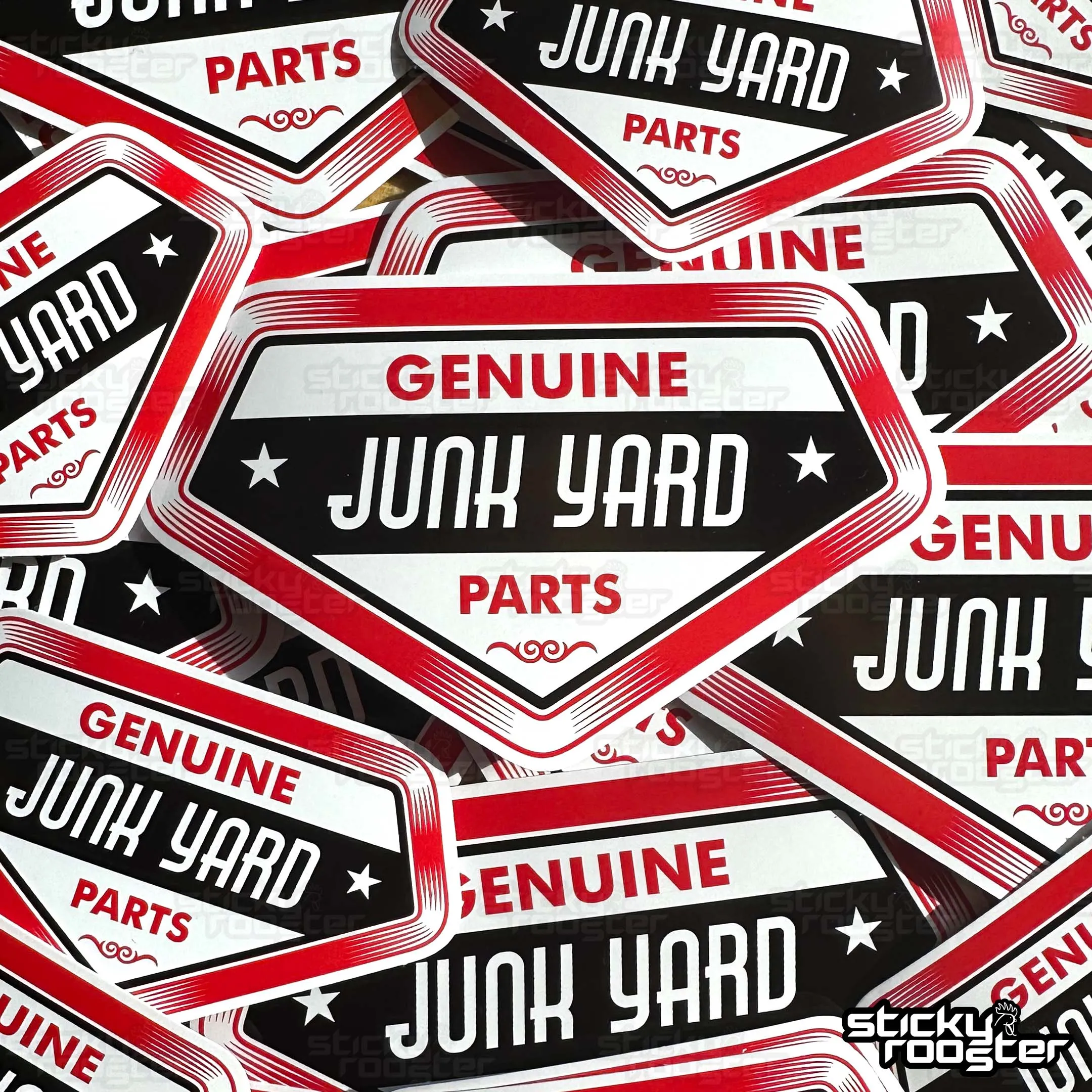 Genuine Junk Yard Parts sticker