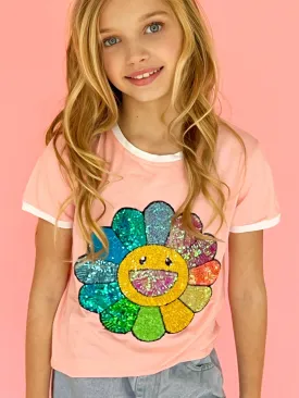 Happy Daisy Ringer T-Shirt