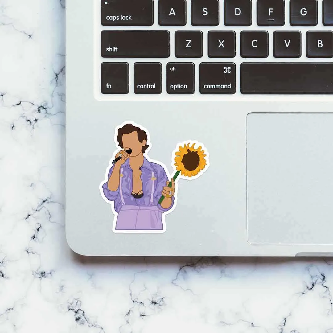 Harry Sunflower Sticker