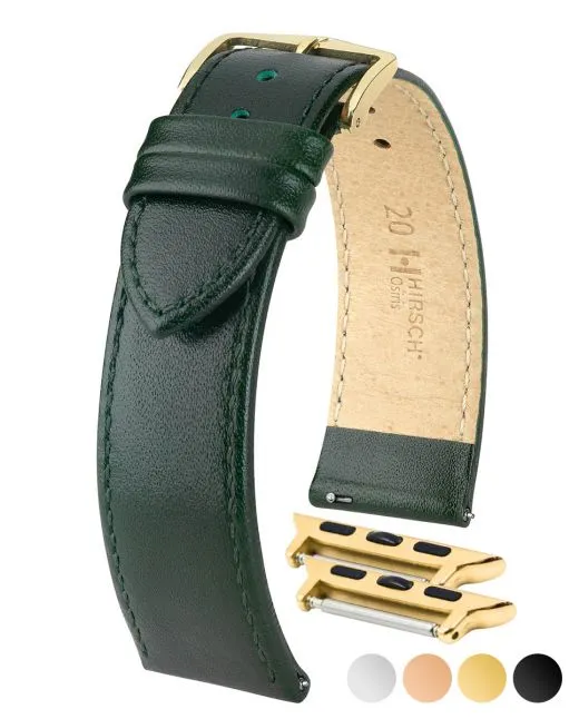 HIRSCH OSIRIS Box Leather Watch Bracelet  034 75