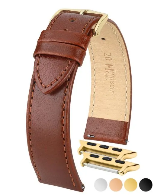 HIRSCH OSIRIS Box Leather Watch Bracelet  034 75