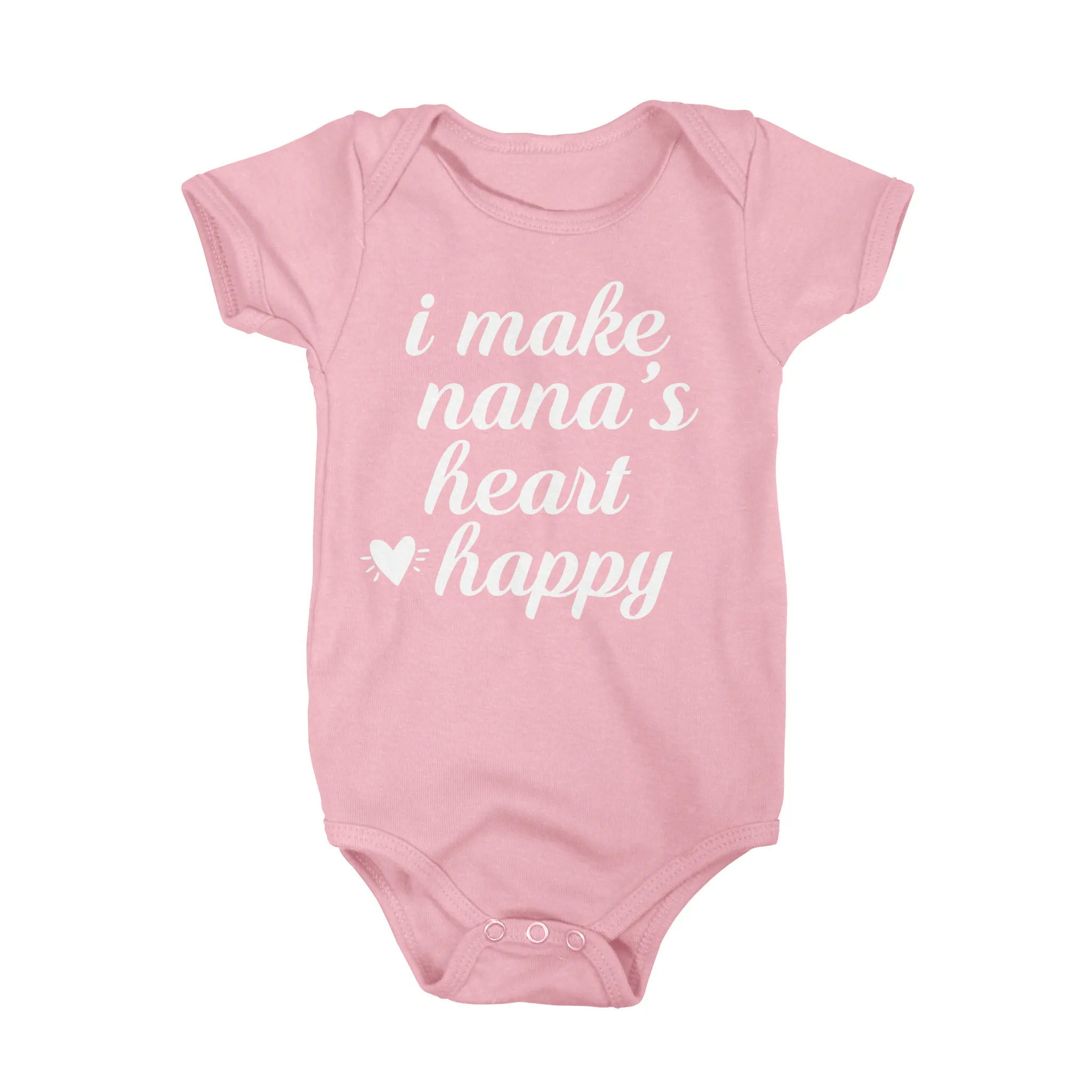 I Make Nana's Heart Happy Baby Onesie