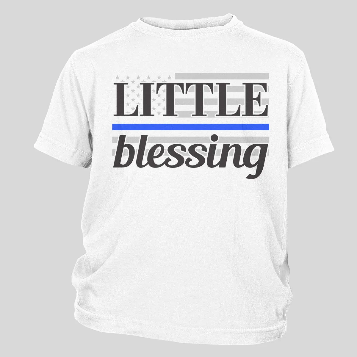 Little Blessing Thin Blue Line Flag