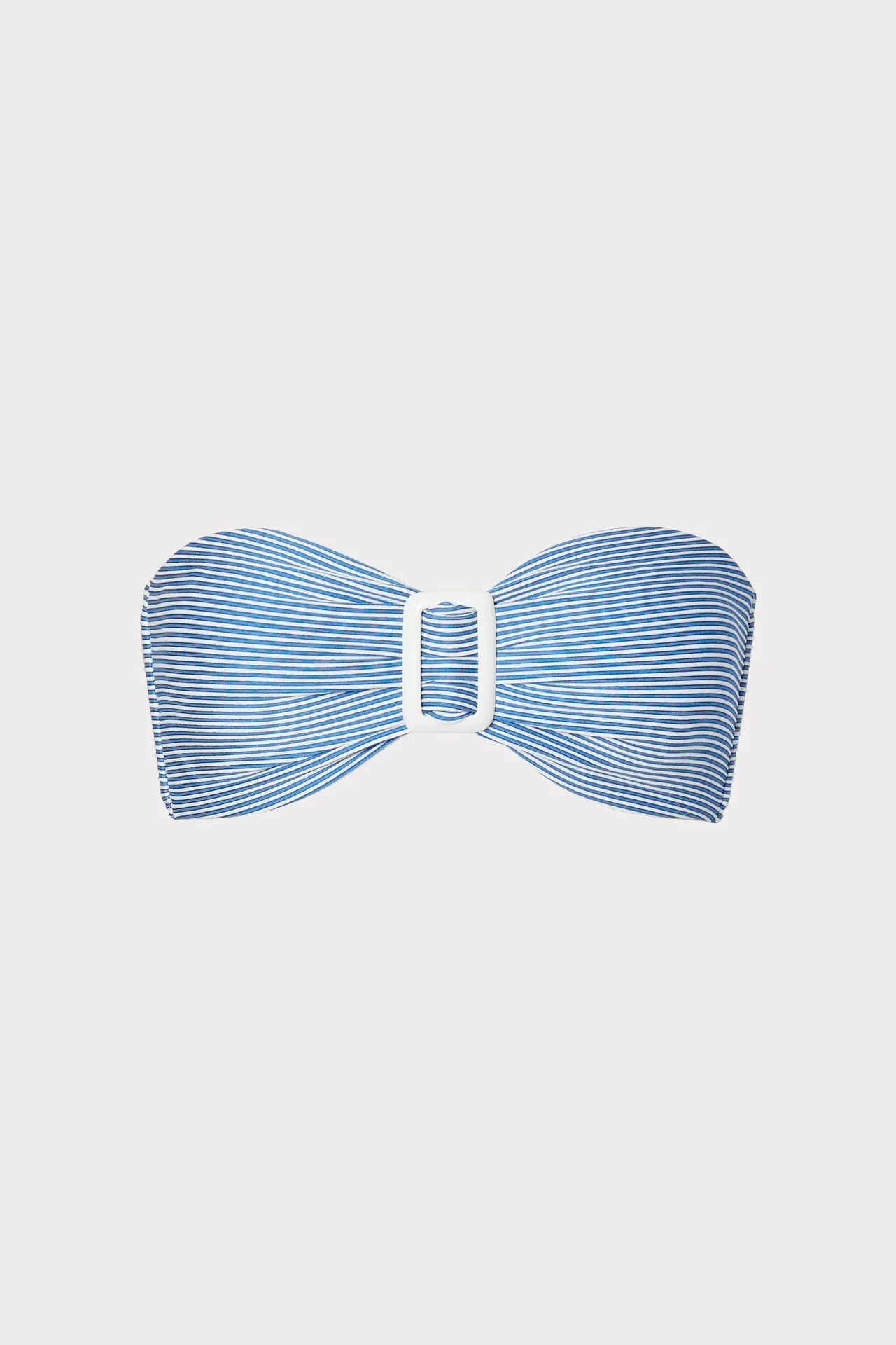 Margot Textured Stripe Bandeau Top