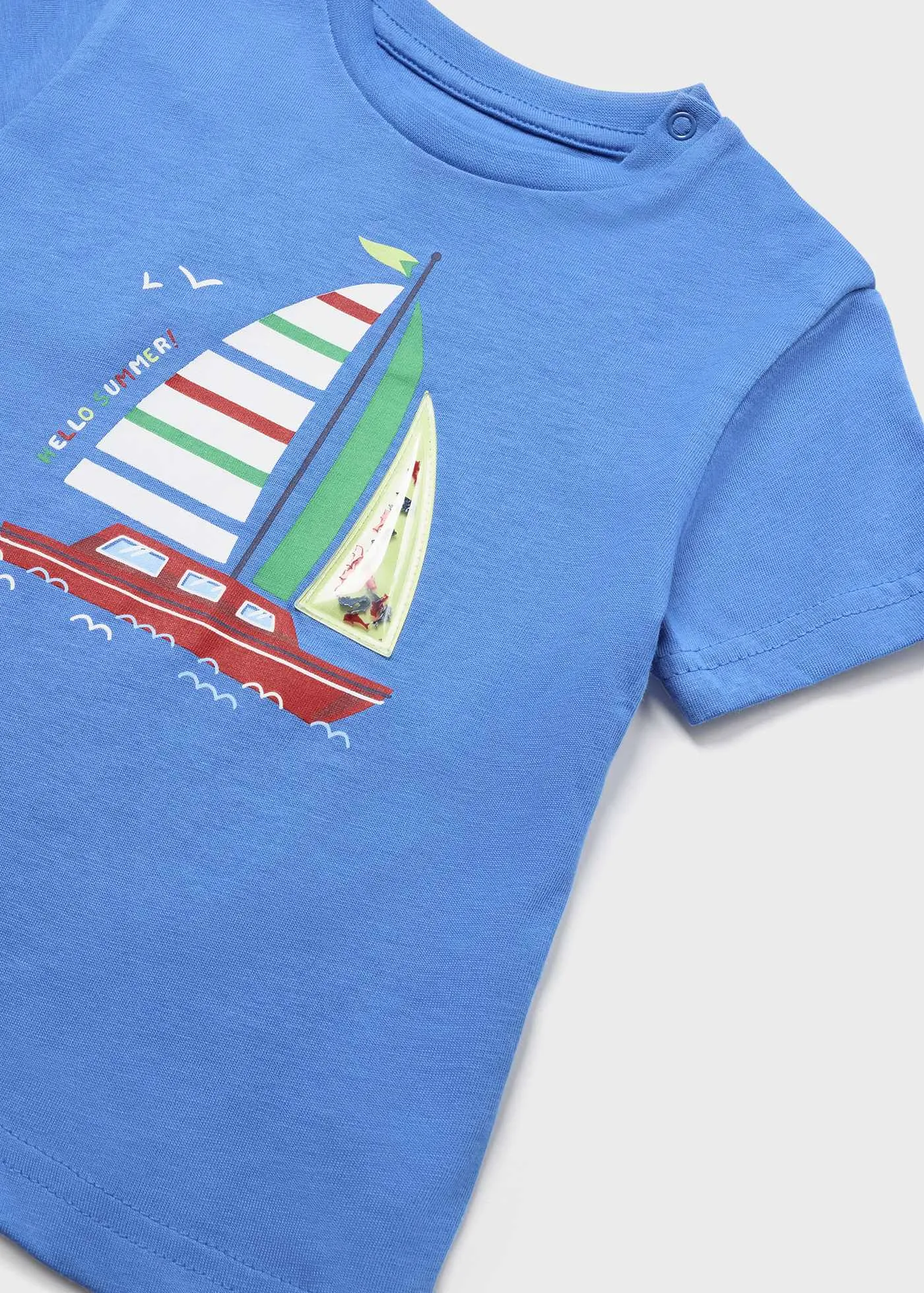 Mayoral Toddler Boy Boat Tshirt