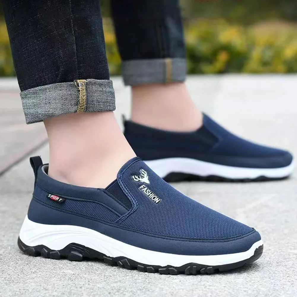 Men Penny Boat Shoes Sports Shoes Breathable Running Hiking Sneakers Flat Comfortable for Outdoor Activity Hiking Walking