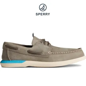 Men's Authentic Original PLUSHWAVE 2.0 Boat Shoe - Grey (STS23940)